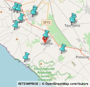 Mappa Via S. Antonio, 73059 Ugento LE, Italia (5.59727)