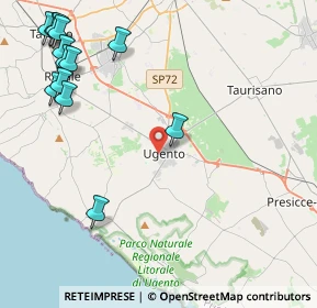 Mappa Via S. Antonio, 73059 Ugento LE, Italia (6.30077)