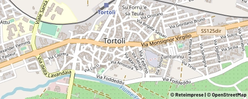 Mappa Tortolì