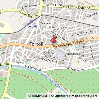 Mappa Via Umberto, 5, 08048 Tortolì, Nuoro (Sardegna)