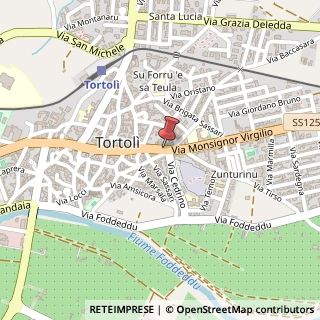 Mappa Corso Umberto I, 70, 08048 Tortolì, Nuoro (Sardegna)