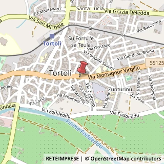Mappa Via Umberto, 70, 08048 Tortolì, Nuoro (Sardegna)