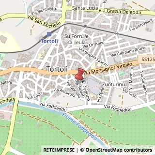 Mappa Via Sassari, 26, 08048 Tortolì, Nuoro (Sardegna)