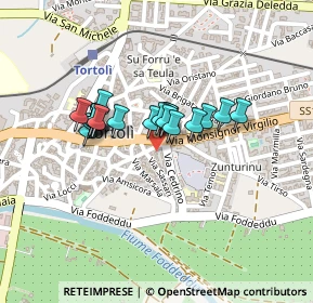 Mappa Via Nino Bixio, 08048 Tortolì NU, Italia (0.166)