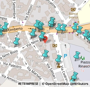 Mappa Via Umberto, 08048 Tortolì NU, Italia (0.05185)