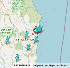 Mappa Via Gennargentu, 08048 Tortolì NU, Italia (23.04417)