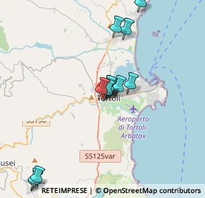 Mappa Via Gennargentu, 08048 Tortolì NU, Italia (4.29143)