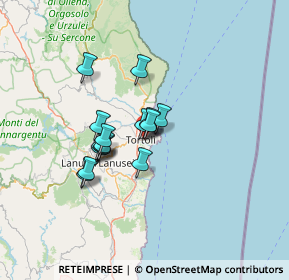 Mappa Via Campania, 08048 Tortolì NU, Italia (10.3)