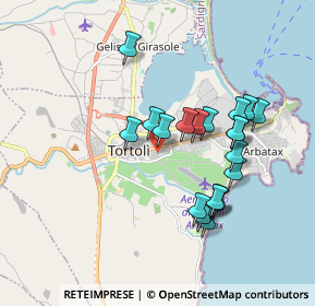 Mappa Via Campania, 08048 Tortolì NU, Italia (1.808)