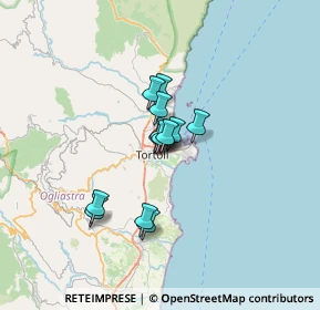 Mappa Via Campania, 08048 Tortolì NU, Italia (4.48615)