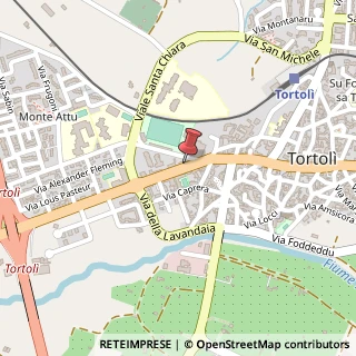 Mappa Via Pirastu, 4, 08048 Tortolì, Nuoro (Sardegna)