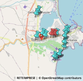 Mappa Via Piemonte, 08048 Tortolì NU, Italia (1.949)