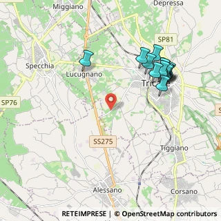 Mappa SP184, 73039 Tricase LE, Italia (2.34143)