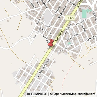 Mappa Via Marina, 274, 73059 Ugento, Lecce (Puglia)