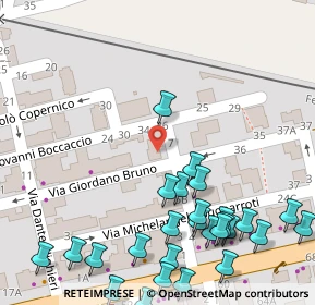 Mappa Via Giovanni Boccaccio, 08048 Tortolì NU, Italia (0.08148)