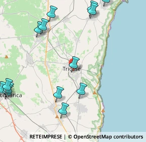 Mappa Via Alcide de Gasperi, 73039 Tricase LE, Italia (6.39933)