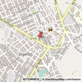 Mappa Via dei Gaballo, 24, 73059 Ugento, Lecce (Puglia)