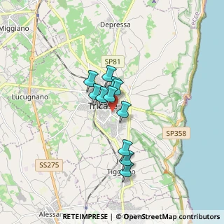Mappa Via Redipuglia, 73039 Tricase LE, Italia (1.21182)