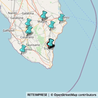 Mappa Via Redipuglia, 73039 Tricase LE, Italia (10.33375)