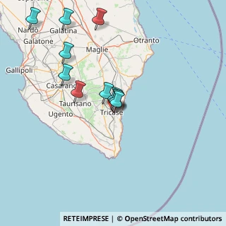 Mappa Via Riccardo Rubichi, 73039 Tricase LE, Italia (14.59727)