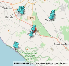 Mappa Via Sabin, 73059 Ugento LE, Italia (4.61462)