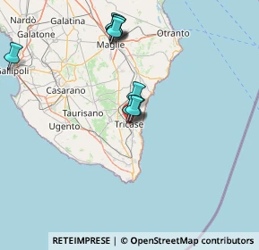 Mappa Via Zanardelli, 73039 Tricase LE, Italia (29.22556)