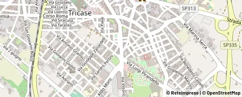 Mappa Tricase