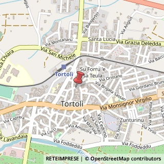 Mappa Via Oristano, 8, 08048 Tortolì, Nuoro (Sardegna)