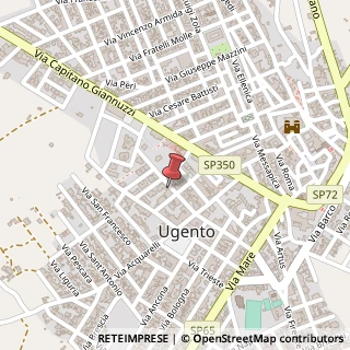 Mappa Via Giacomo Matteotti, 10, 73059 Ugento, Lecce (Puglia)