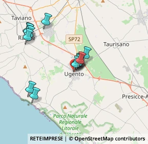 Mappa Via Corfù, 73059 Ugento LE, Italia (3.63)