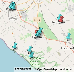 Mappa Via Corfù, 73059 Ugento LE, Italia (6.7035)