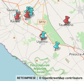 Mappa Via Corfù, 73059 Ugento LE, Italia (5.05545)