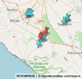 Mappa Via Modena, 73059 Ugento LE, Italia (3.87818)