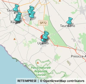 Mappa Via Piave, 73059 Ugento LE, Italia (4.55091)