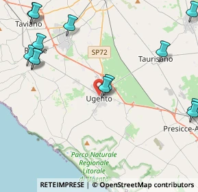 Mappa Via Corfù, 73059 Ugento LE, Italia (6.57067)