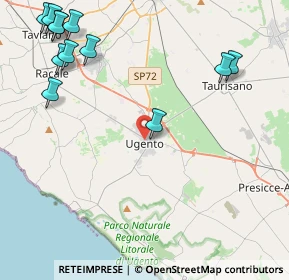 Mappa Via Modena, 73059 Ugento LE, Italia (6.53846)