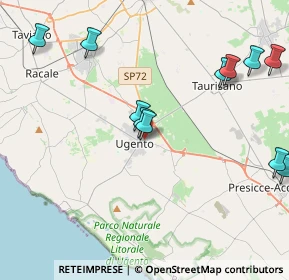 Mappa Via Urso, 73059 Ugento LE, Italia (5.26545)