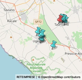 Mappa Via Urso, 73059 Ugento LE, Italia (3.00636)