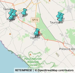 Mappa Via Urso, 73059 Ugento LE, Italia (5.43917)