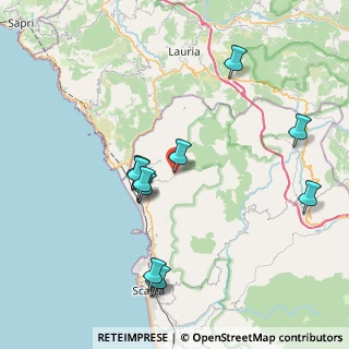 Mappa Via Arciprete Moliterni, 87020 Aieta CS, Italia (8.70667)