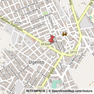 Mappa Via dei Gaballo, 22, 73059 Ugento, Lecce (Puglia)