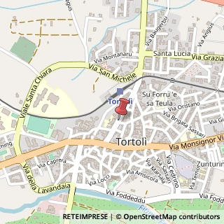 Mappa Via Oristano, 1, 08048 Tortolì, Nuoro (Sardegna)