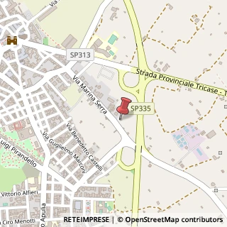 Mappa Via Marina Serra, 57, 73039 Tricase, Lecce (Puglia)