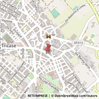 Mappa Via stella d'italia 60, 73039 Tricase, Lecce (Puglia)