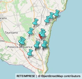 Mappa Via Piave, 73039 Tricase LE, Italia (5.93857)