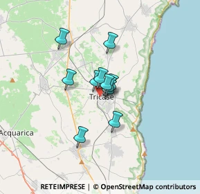 Mappa Via Livorno, 73039 Tricase LE, Italia (2.09727)