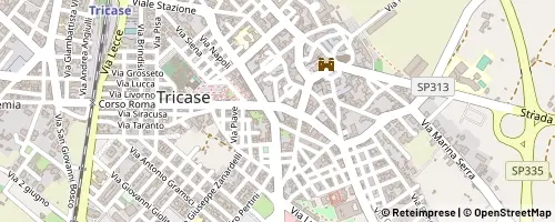 Mappa Tricase