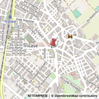 Mappa Corso Roma, 7, 73039 Tricase, Lecce (Puglia)