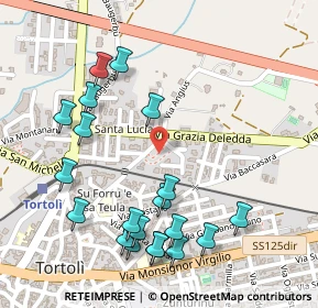 Mappa Via Angius, 08048 Tortolì NU, Italia (0.3135)