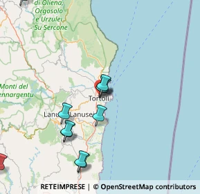 Mappa Via Angius, 08048 Tortolì NU, Italia (18.69818)